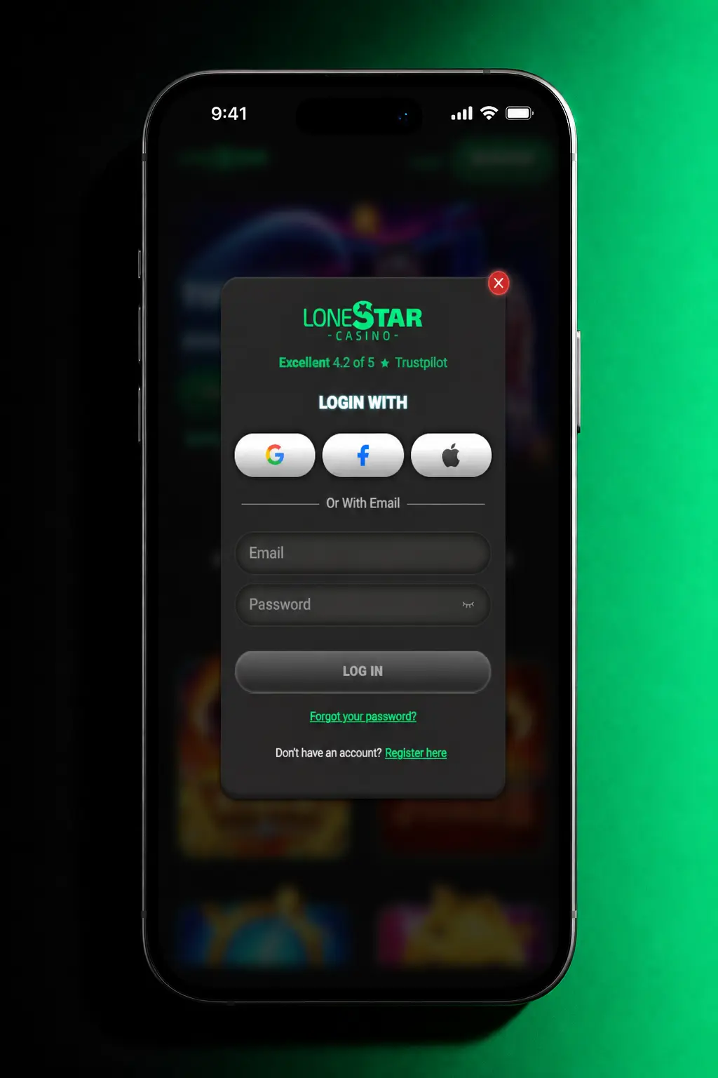 Getting Started with LoneStar (SW) Slots